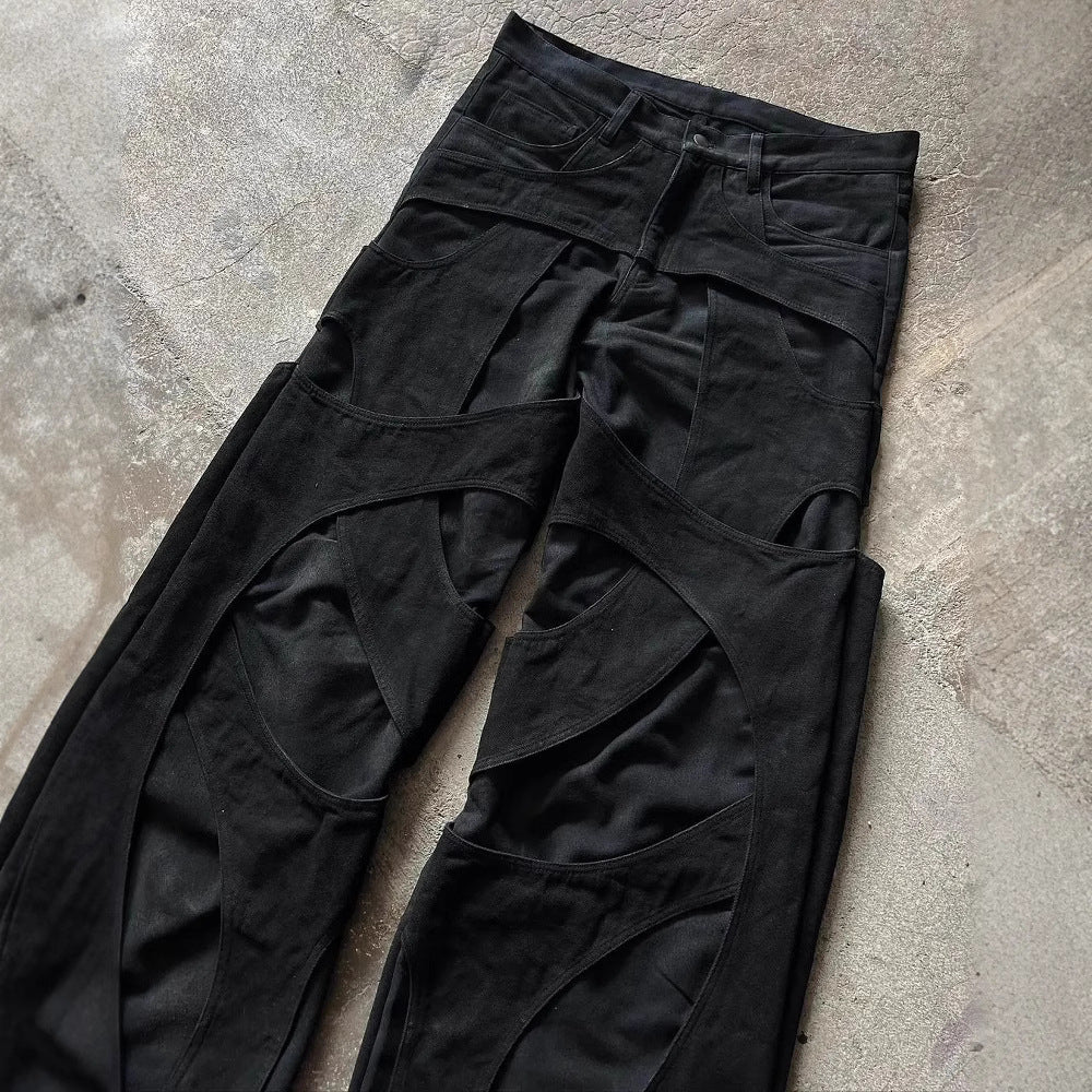 New Retro Washed Loose Jeans For Men