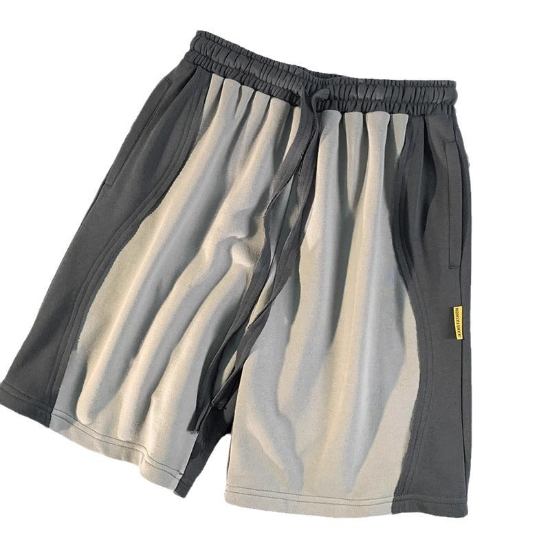 Loose American Retro 56 Points Sports Shorts Men