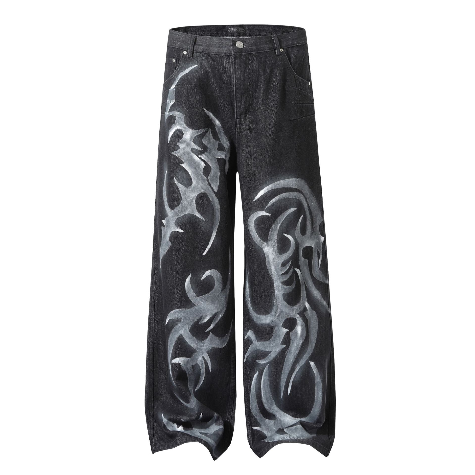 American-style Retro Street Loose Jeans for men
