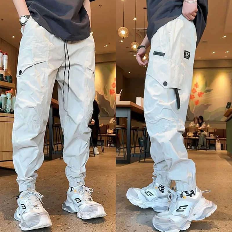Loose Straight Leisure Tapered Casual Pants for men