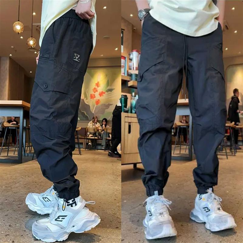 Loose Straight Leisure Tapered Casual Pants for men