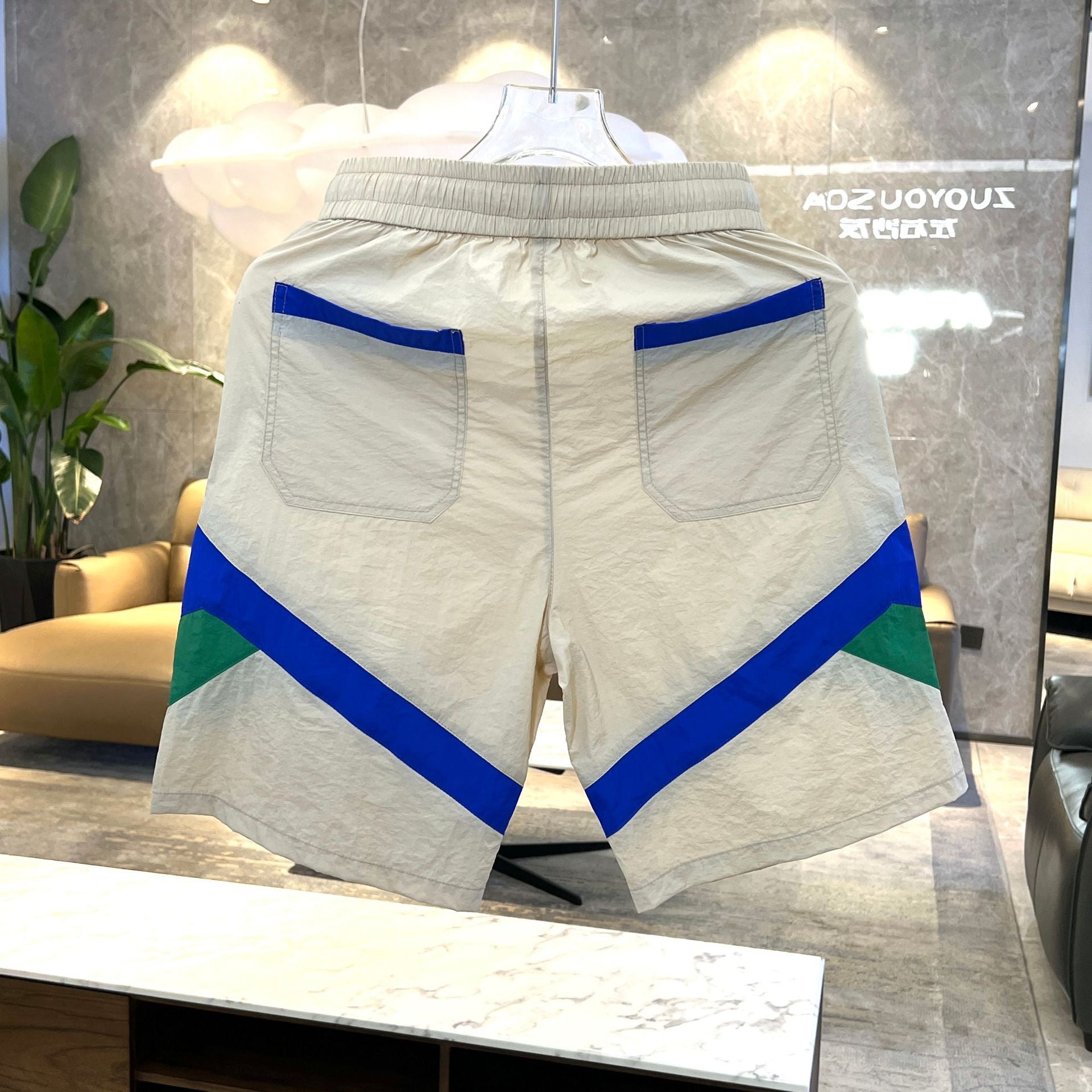 Loose All-match Quick-drying New Striped Pants