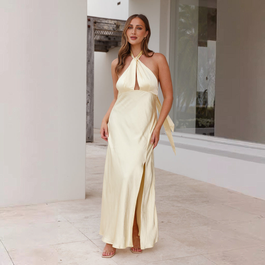 European And American Spring And Summer New Women's Sleeve Dress