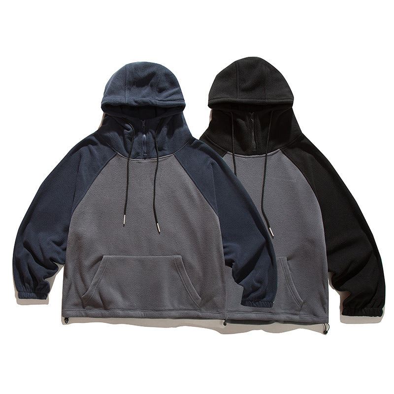 Autumn New Hoodie All-match Raglan Sleeve Coat