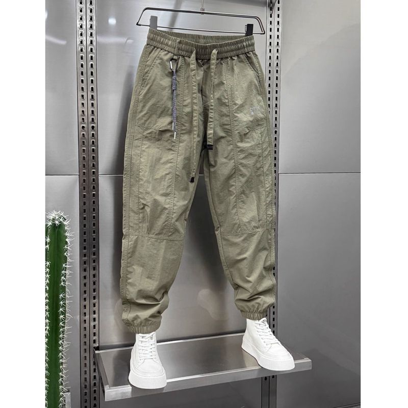 Youth Stitching Casual Harem Pants for men