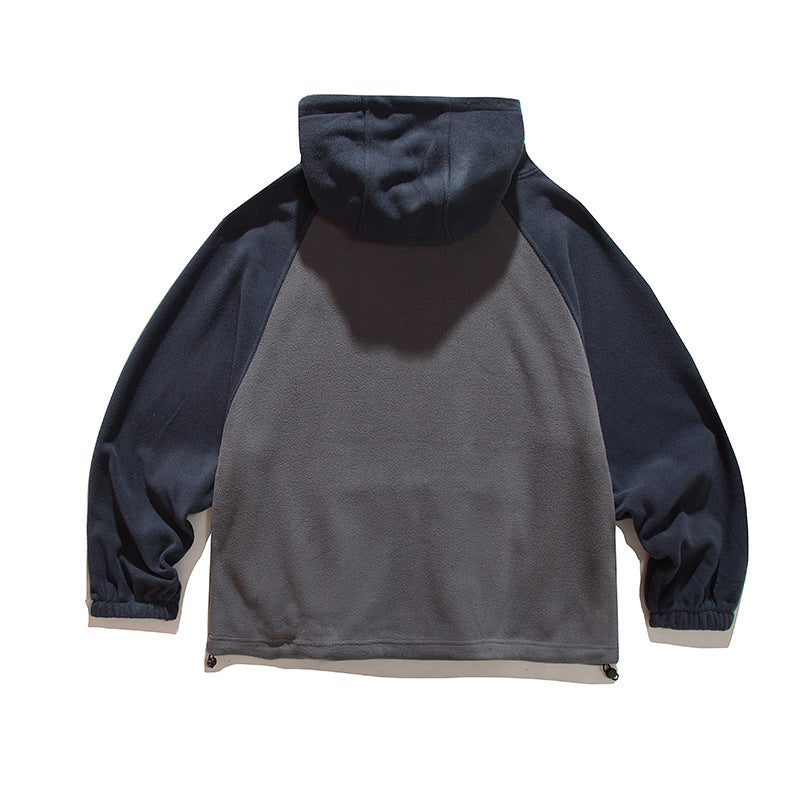 Autumn New Hoodie All-match Raglan Sleeve Coat