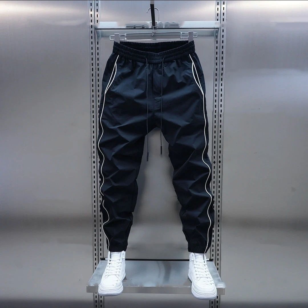 Ankle-tied Harlan Casual Ankle Length Cargo Pants Men