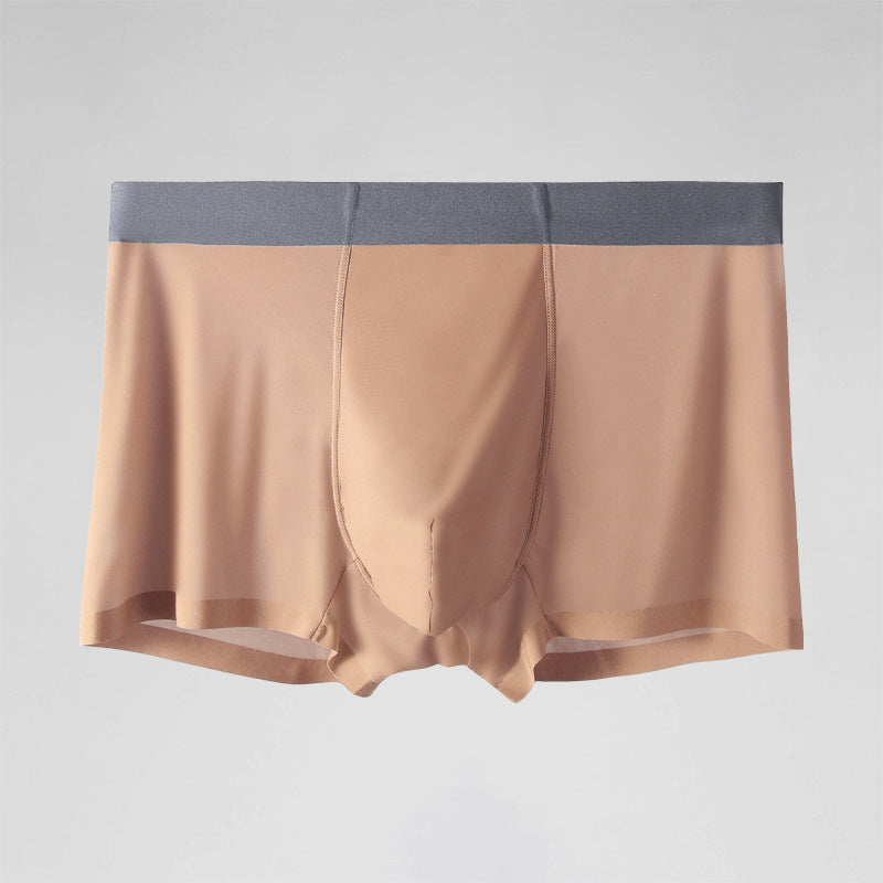 Men's Fashion Personalized Seamless Summer Thin Boxers