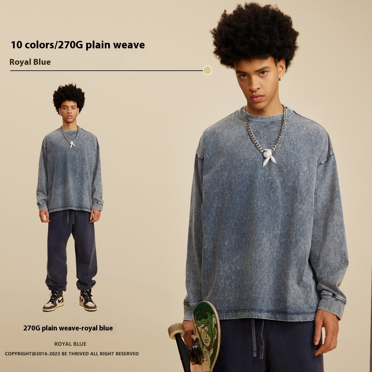 American Retro Washed Sweater
