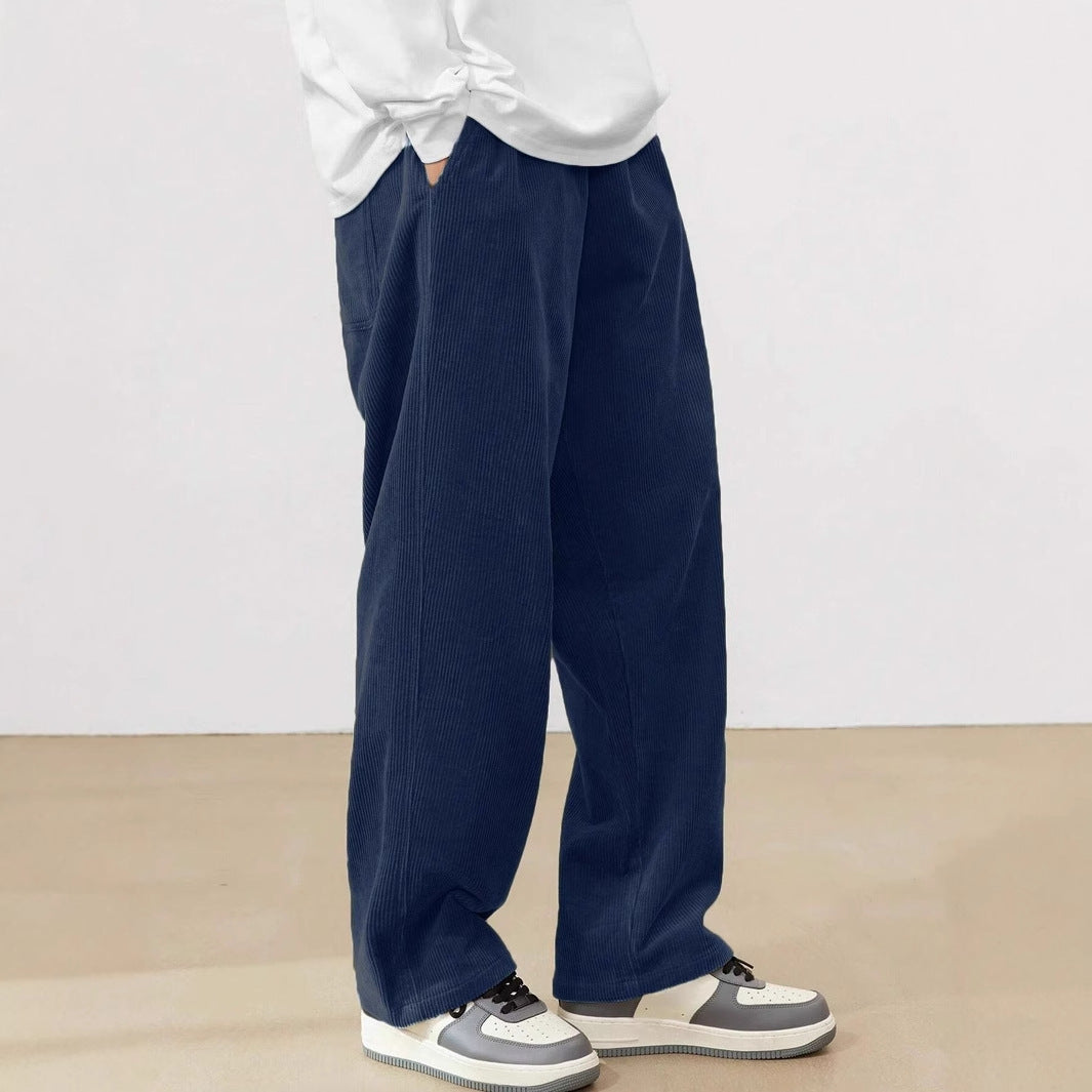 European Size Men's New Corduroy Casual Pants