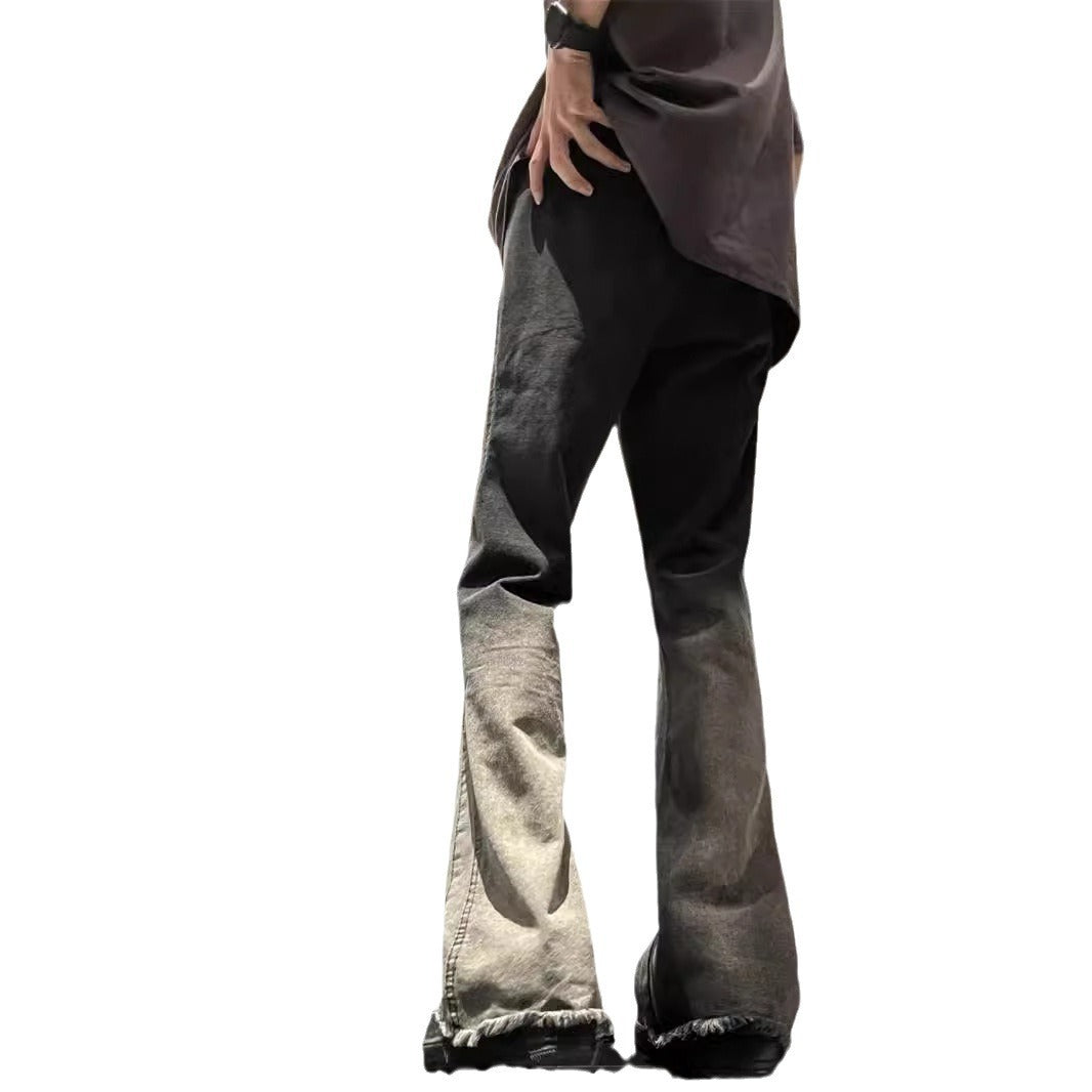 American Fashion Brand Gradient Washed Jeans for men