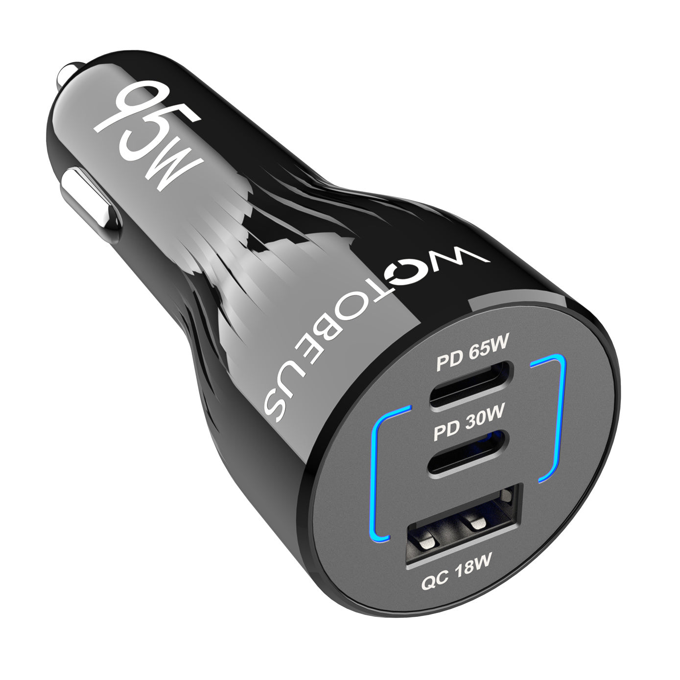 Fast Charge Laptop Tablet Mobile Phone Travel Multi-function Car Charger, 3 in 1