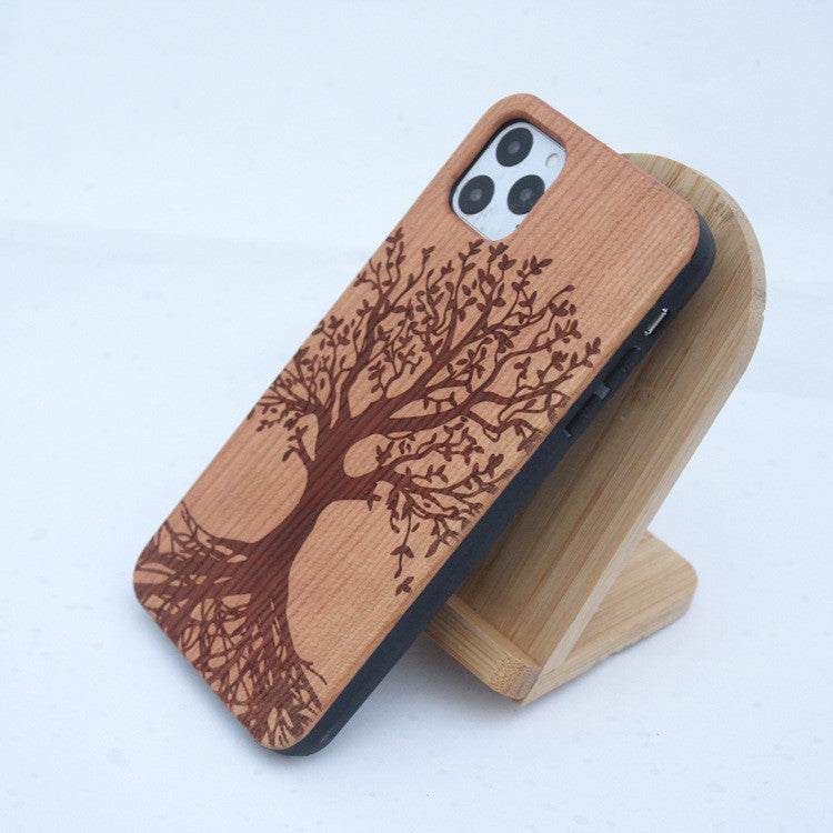 Wooden Mobile Phone Case Personality Protective Cover, iPhone cover
