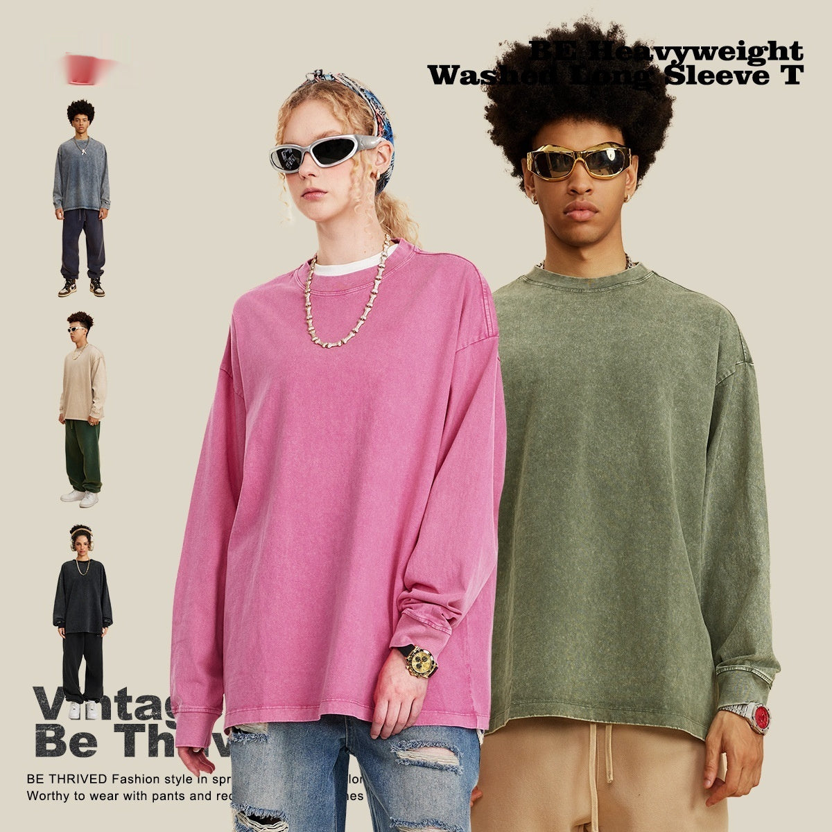 American Retro Washed Sweater