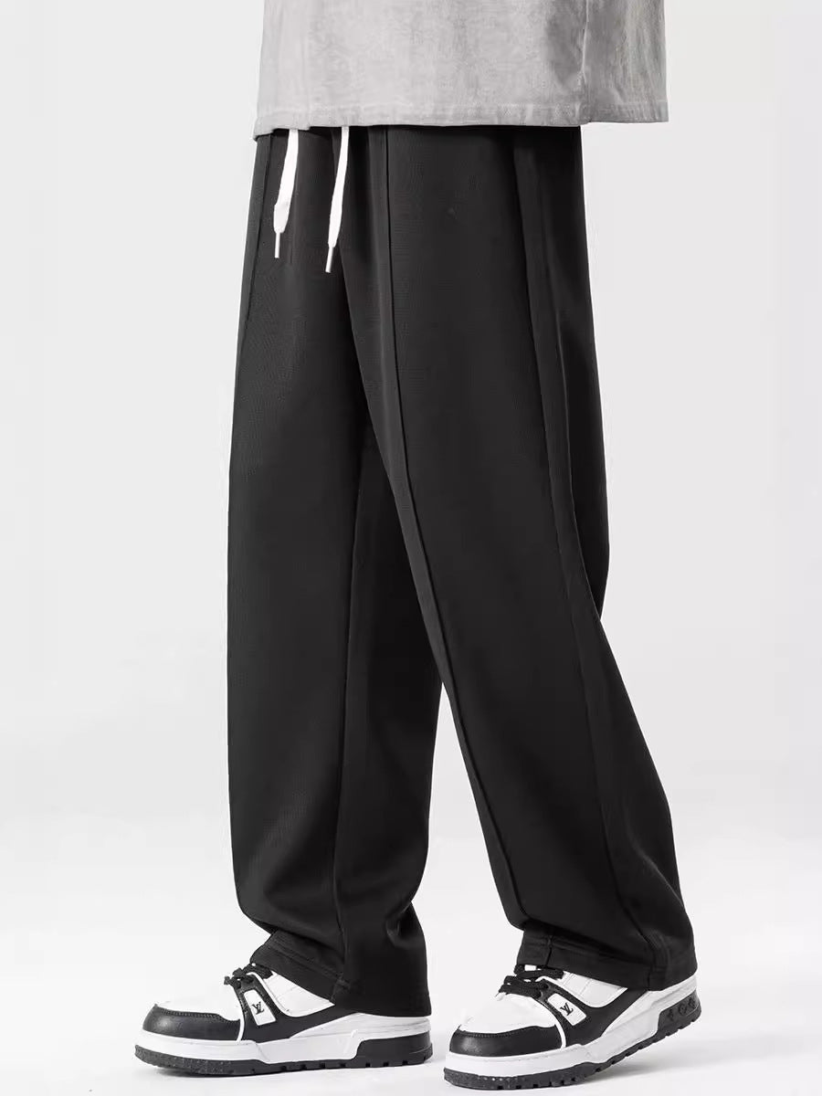 Loose Straight Casual Men's Clothing Pants