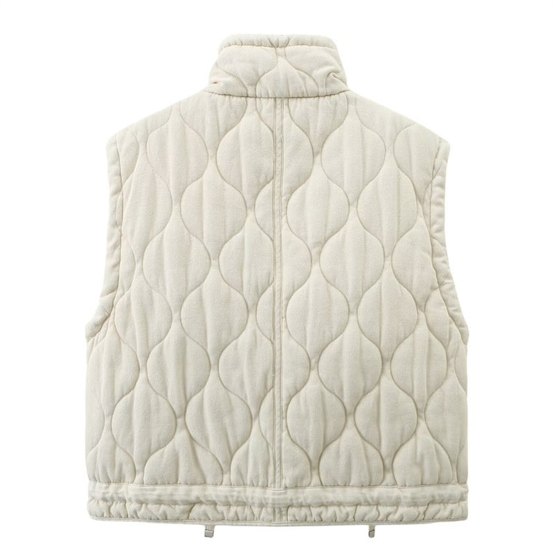 Autumn And Winter Lose Women's Wear Cotton-padded Jacket Vest