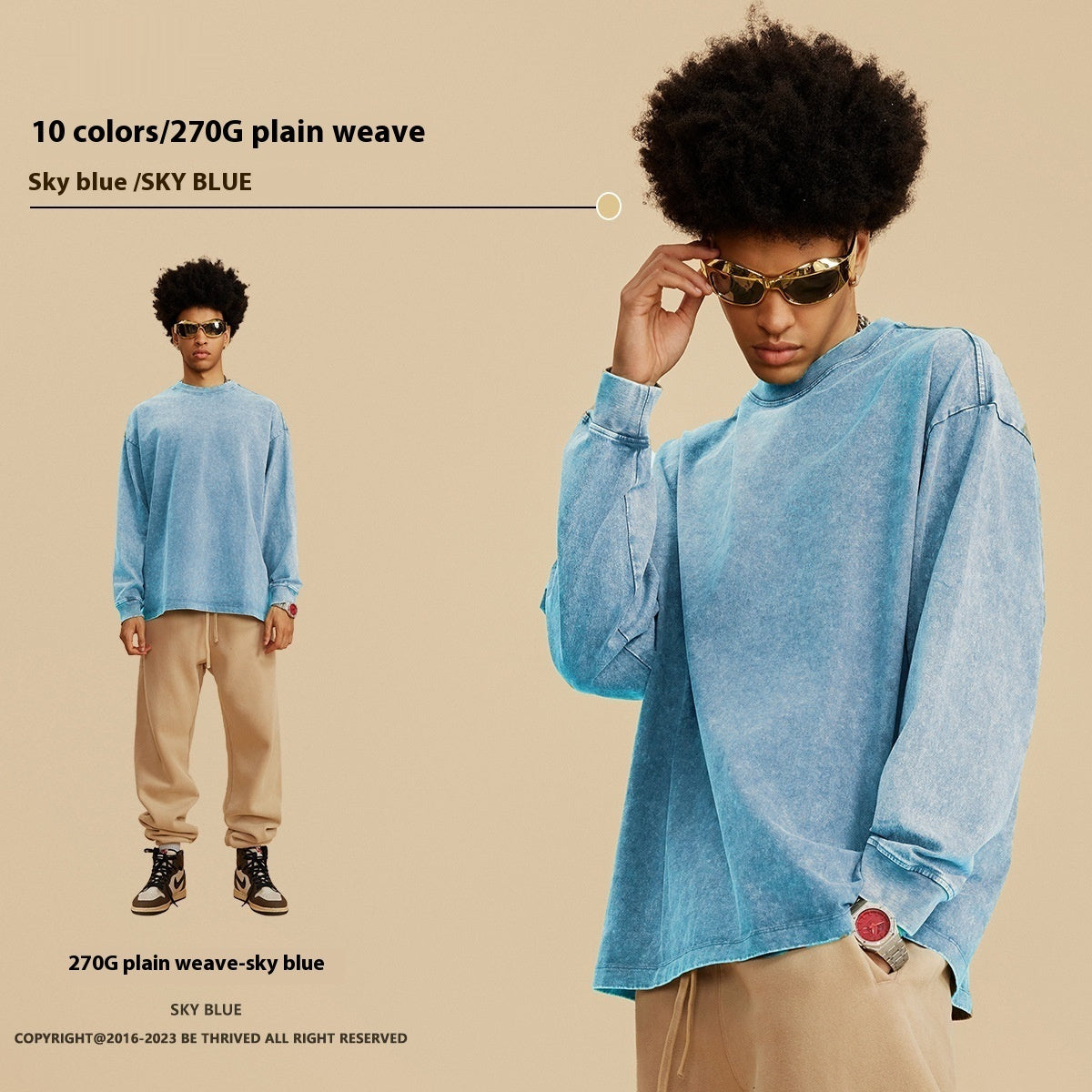 American Retro Washed Sweater