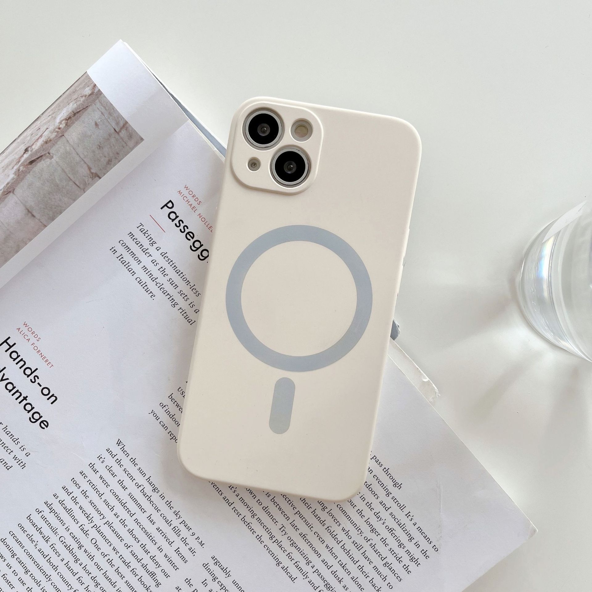 Magnetic Mobile Phone Case Wireless Charging, compatible with iPhone