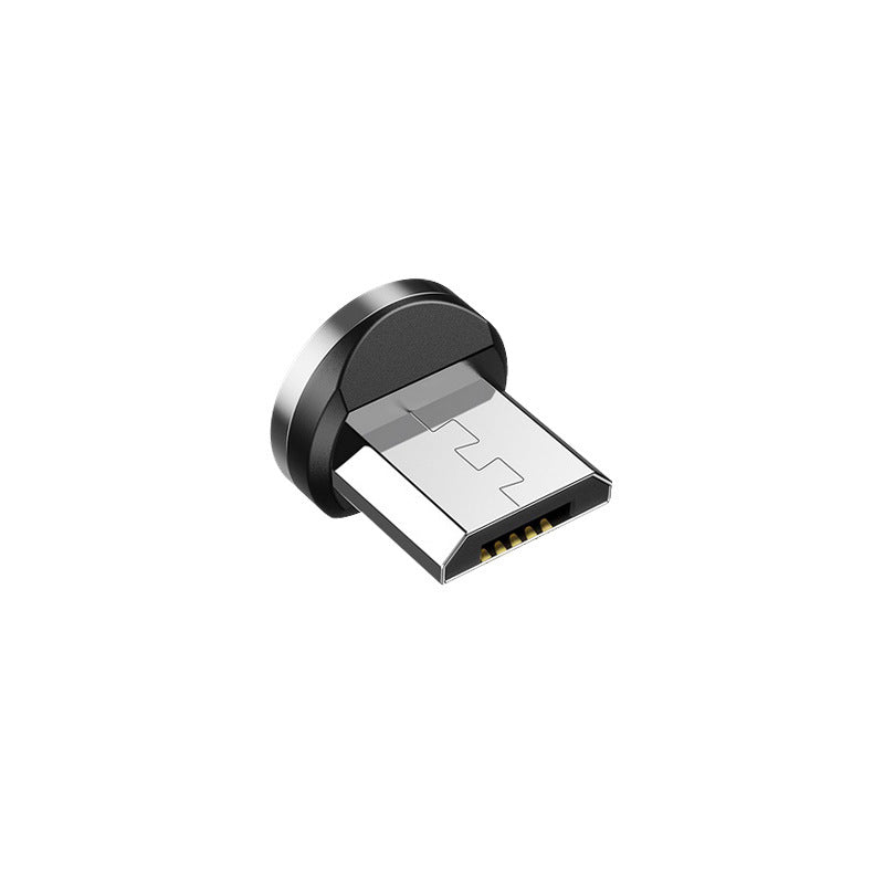 Magnetic Data Cable 540 Degree 180 Degree Rotating Charging Cable Blind Suction Three-in-one Bent Magnetic Cable,3 in 1