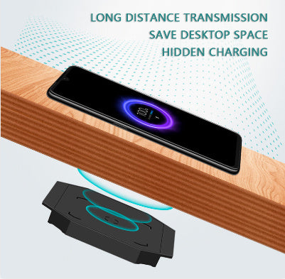 Long-distance Desktop Hidden Wireless Charging And Fast Charging, all style ( US,UK,EU,...