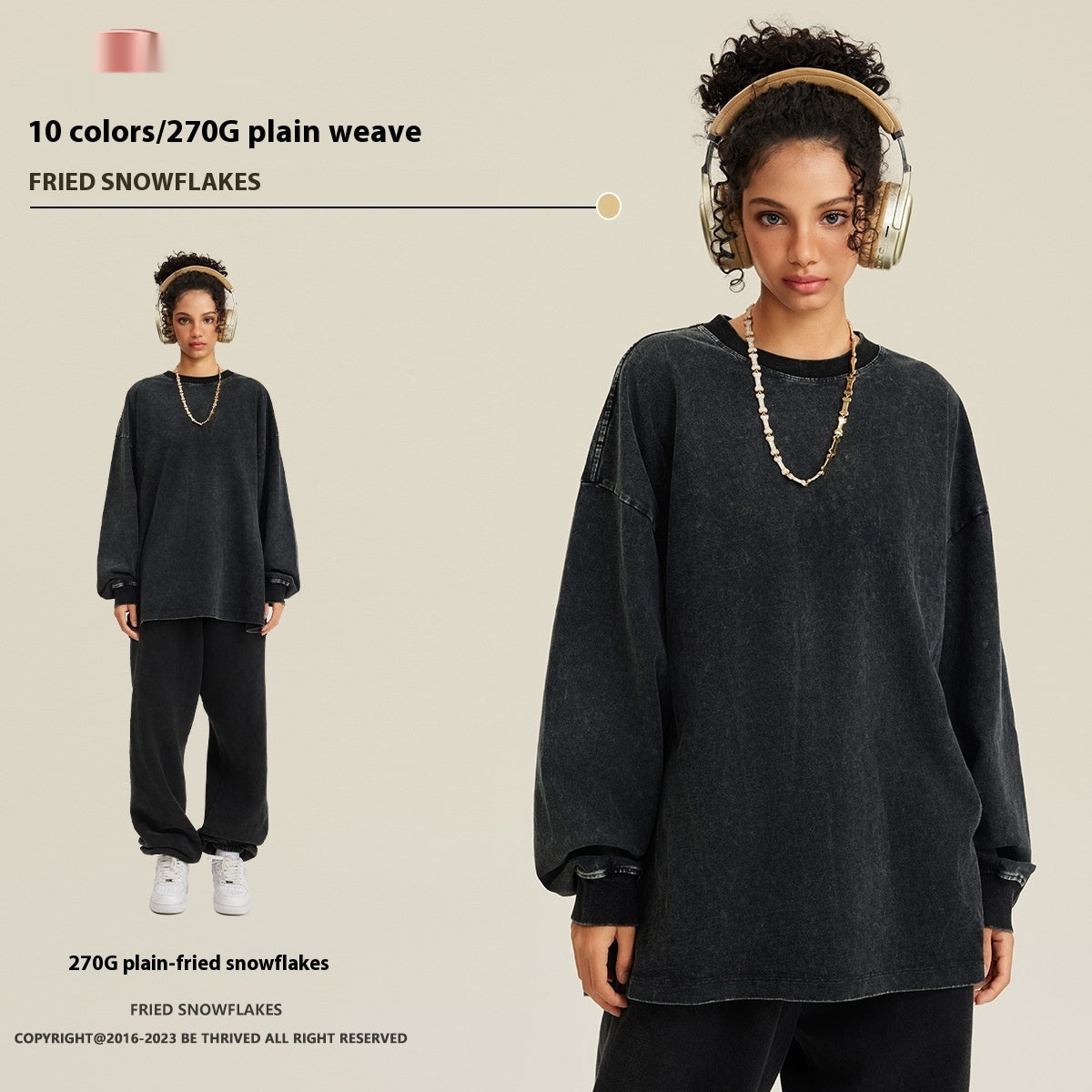 American Retro Washed Sweater