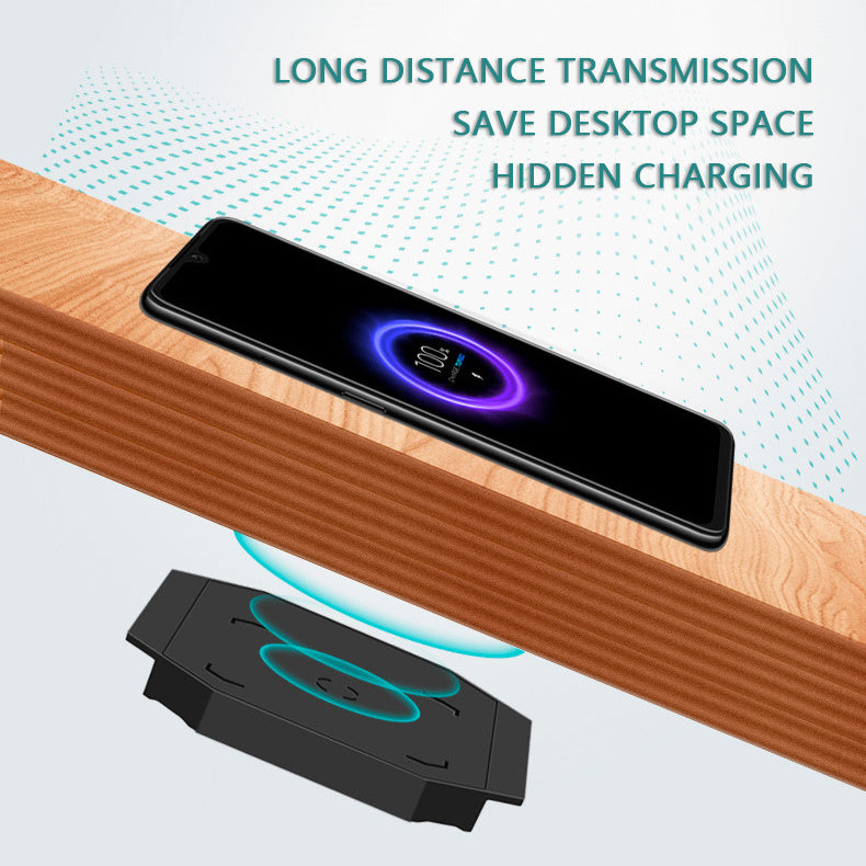Long-distance Desktop Hidden Wireless Charging And Fast Charging, all style ( US,UK,EU,...