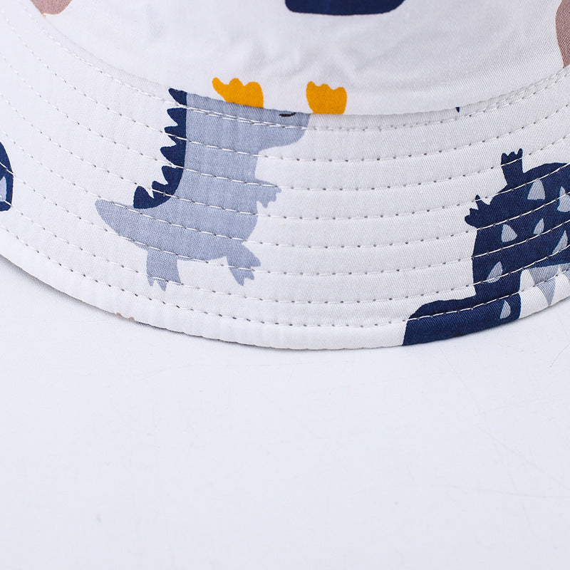 Children's Thin Cute Printed Sunscreen Sun Hat