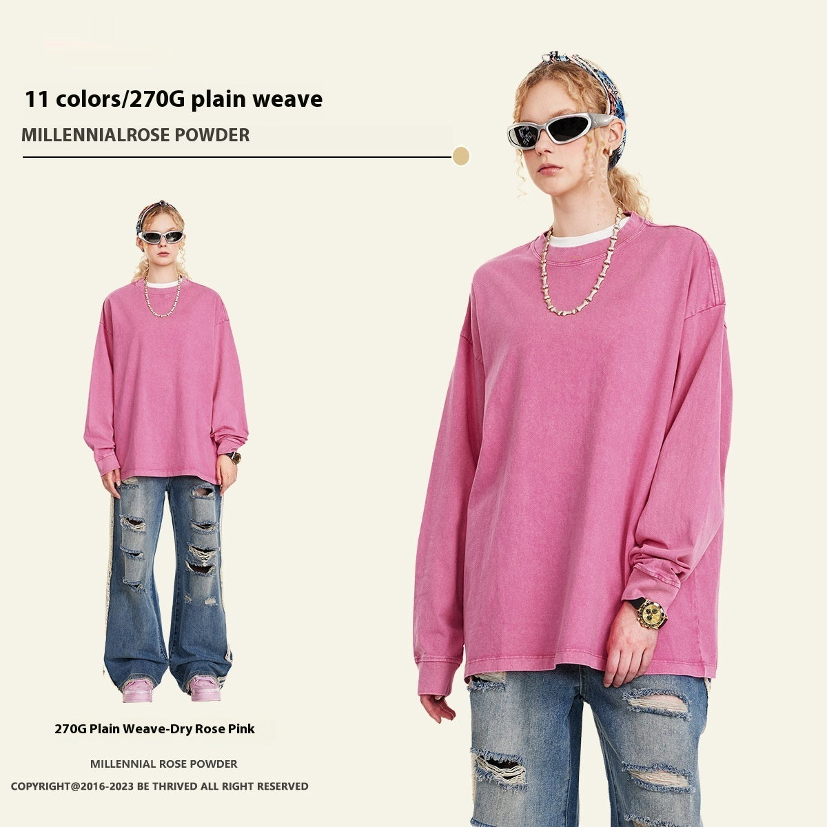 American Retro Washed Sweater