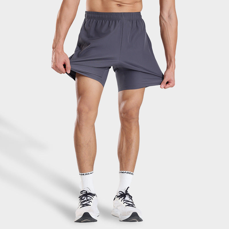 Shorts Men's Summer Ice Silk Thin