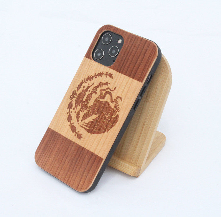 Wooden Mobile Phone Case Personality Protective Cover, iPhone cover