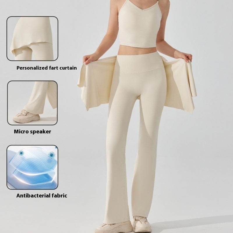 Casual Rib Simple Slim Fit Leggings Solid Color High Waist Fashion Trousers