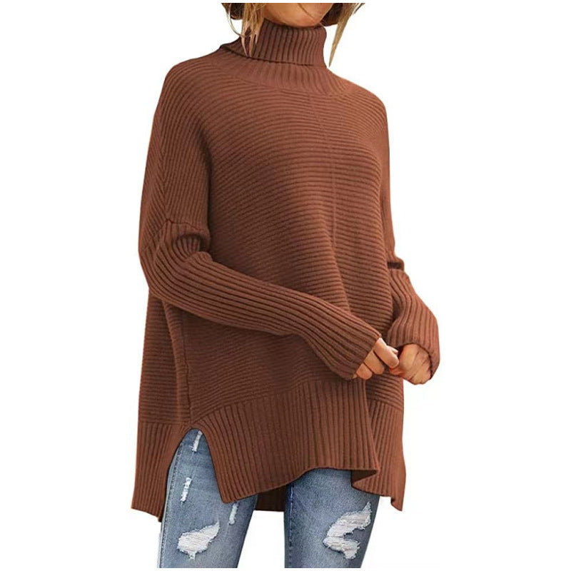 Lazy Wind Bat Sleeve Loose Pullover Sweater