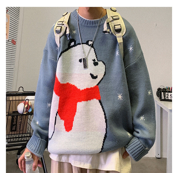 Sweater Loose Oversize Trend All-match Sweater for women and men