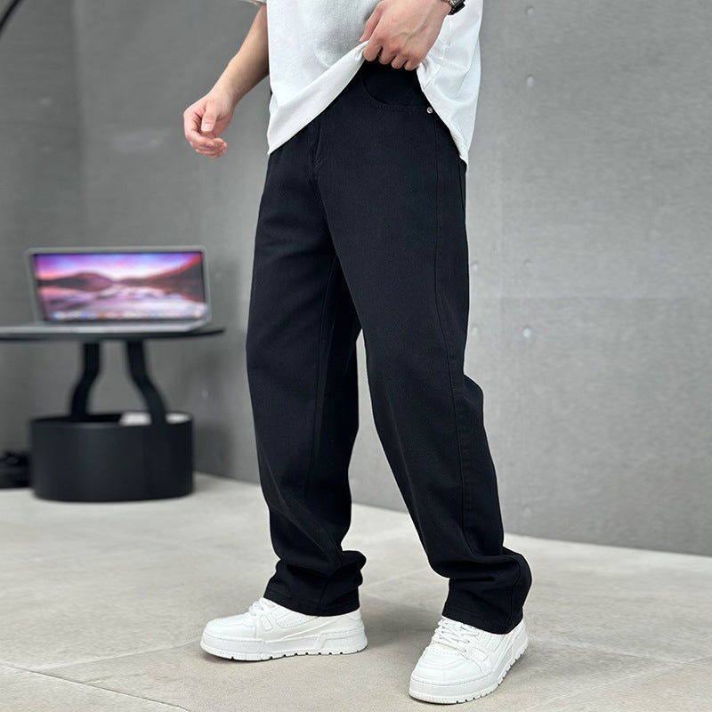 Retro Maillard All-Matching Casual Trousers for men