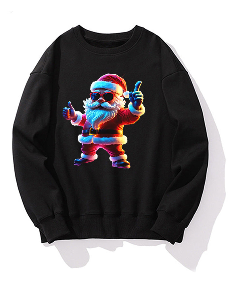 Men's Printed Long-sleeve Christmas Casual Top