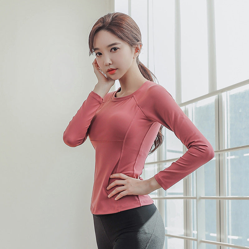 Gym Sports T-shirt Women's Slimming Sports Running