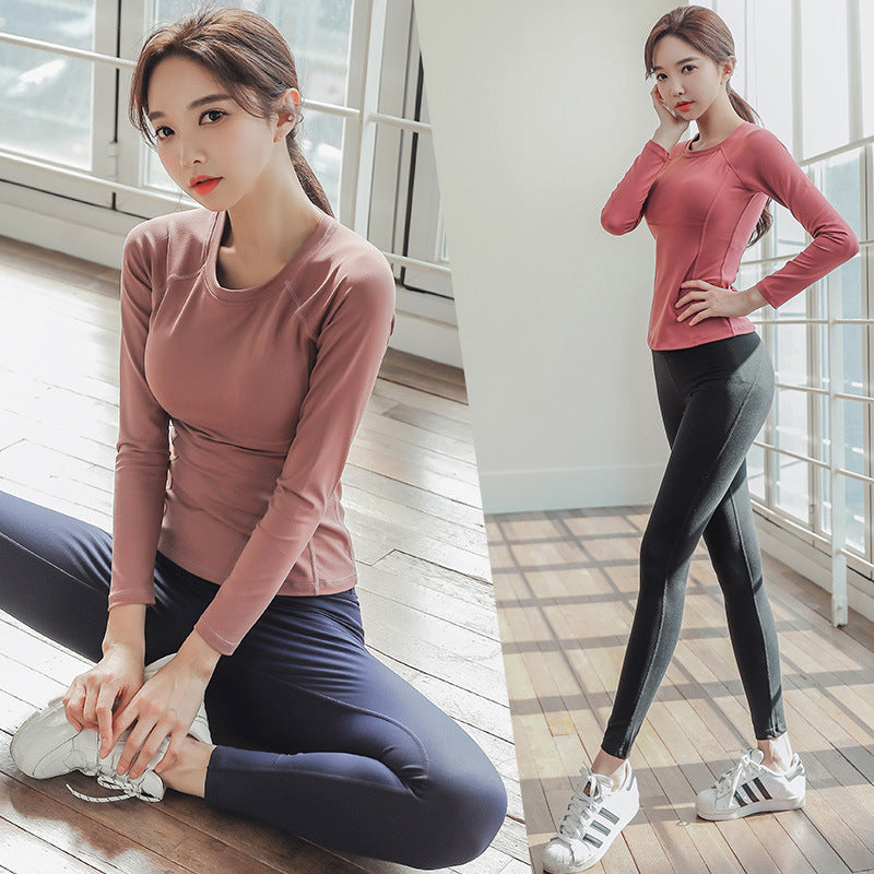 Gym Sports T-shirt Women's Slimming Sports Running