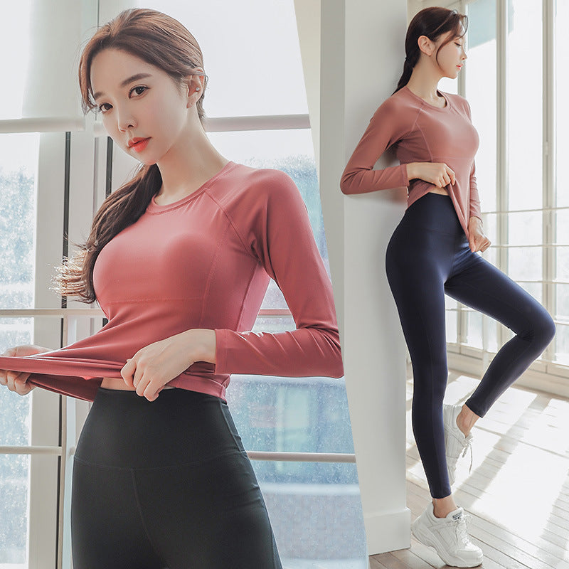 Gym Sports T-shirt Women's Slimming Sports Running