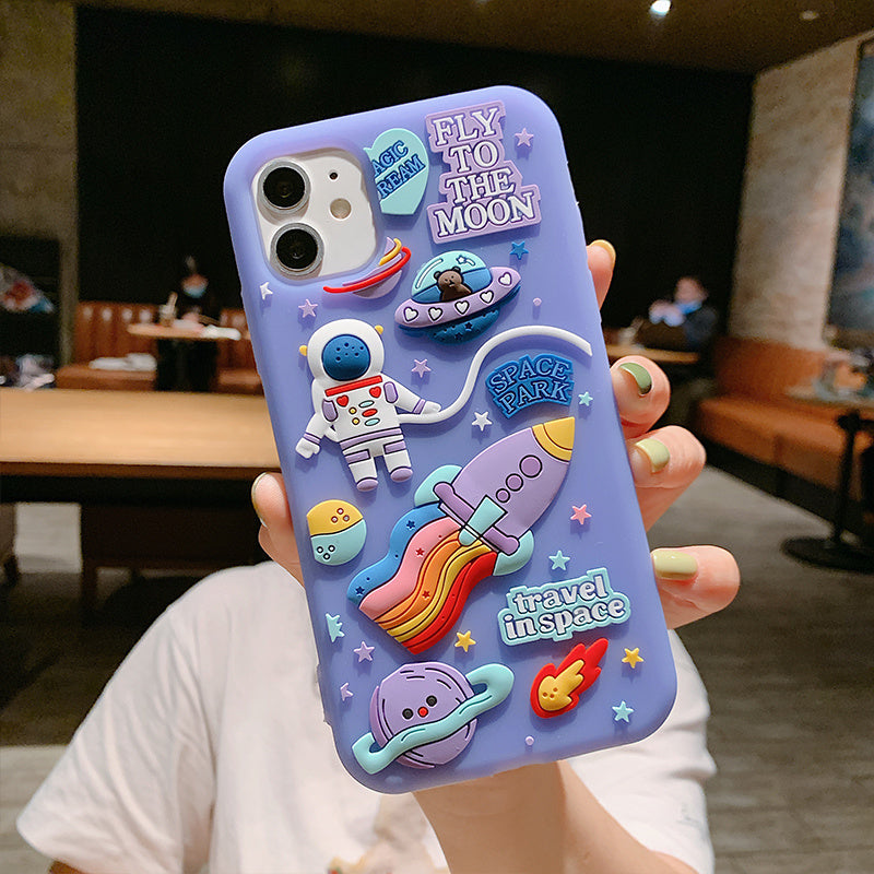 Spaceman mobile phone case, compatible with iphone