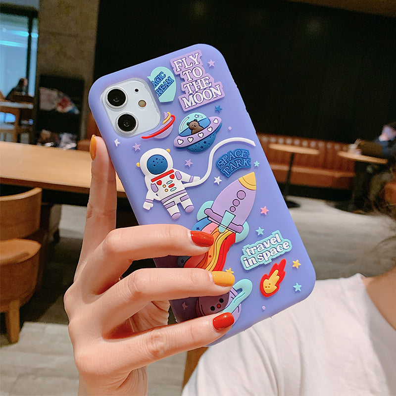 Spaceman mobile phone case, compatible with iphone
