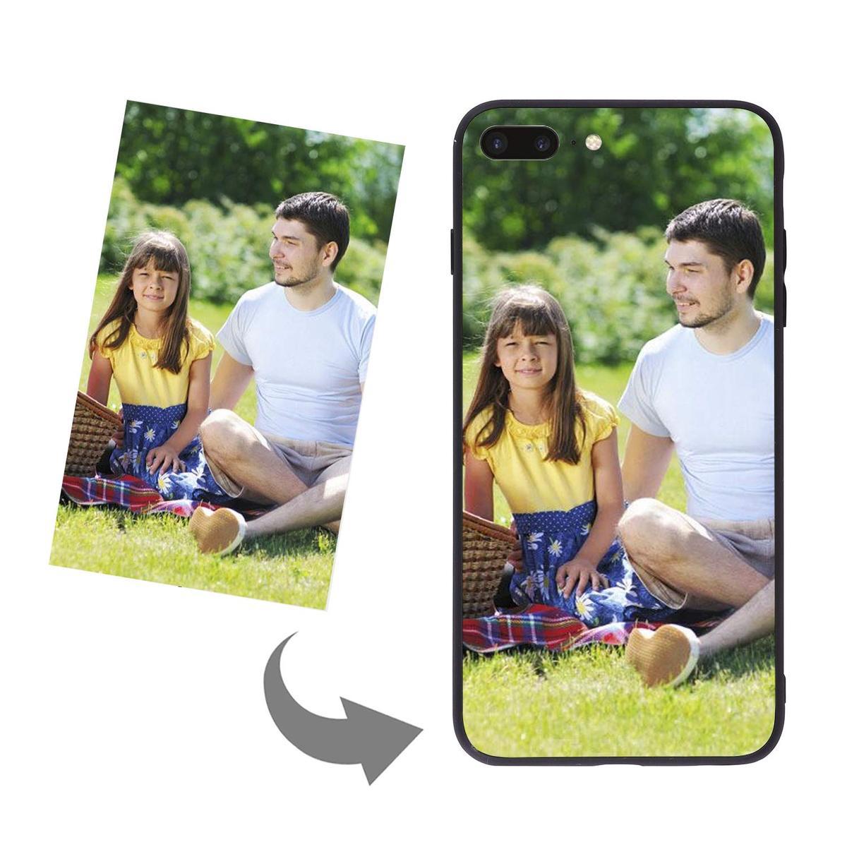 Personalized Customized Design Picture Name Photo Glass Phone Case many styles