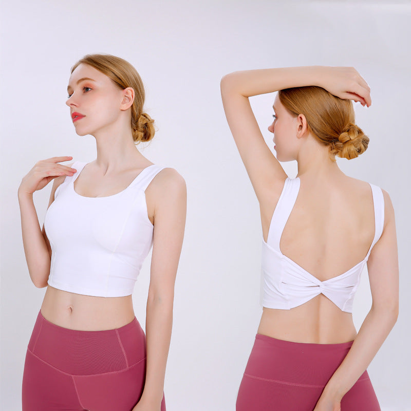 Beauty Back Quick-drying Spaghetti Straps Exercise Vest