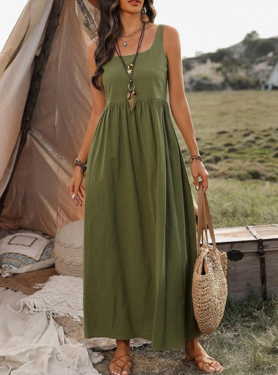 Fashionable And Casual Women's Short Sleeved Dress