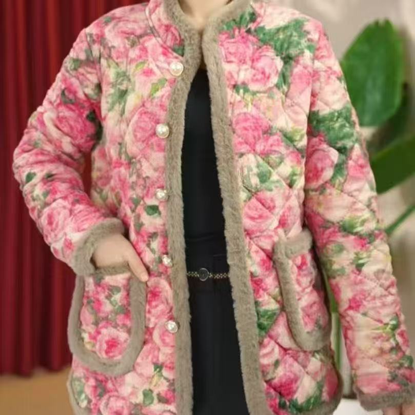 Women's Fleece-lined Warm Coat Stylish Style