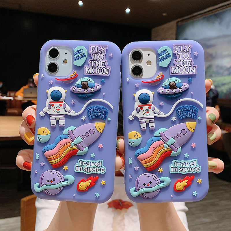 Spaceman mobile phone case, compatible with iphone