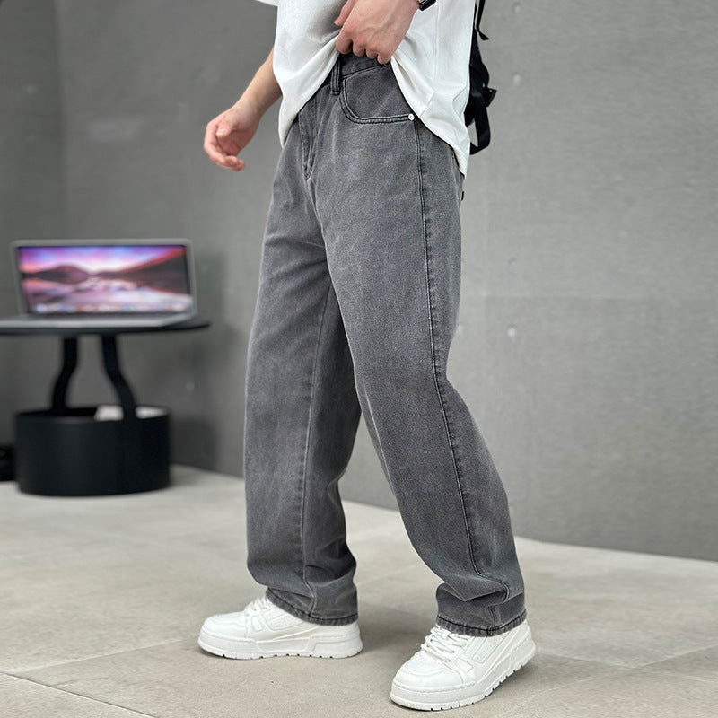 Retro Maillard All-Matching Casual Trousers for men