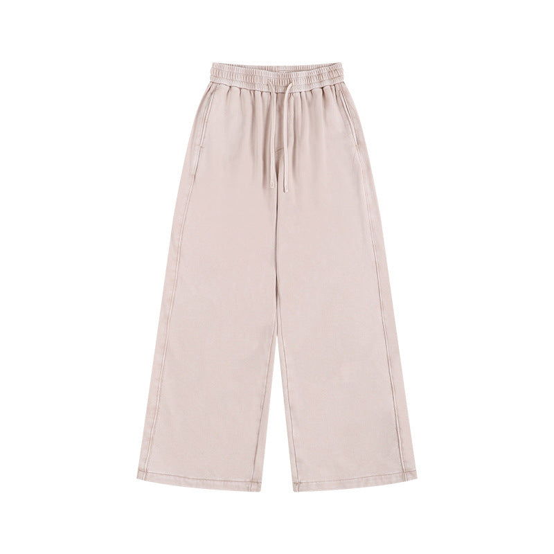 European And American Washed Hoodie Loose Outfit