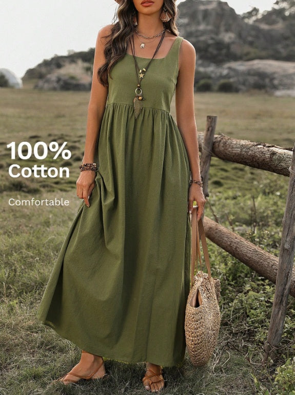 Fashionable And Casual Women's Short Sleeved Dress