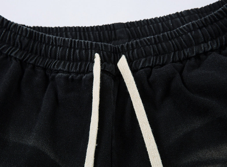 Men's And Women's Loose Retro Straight Wide-leg Pants