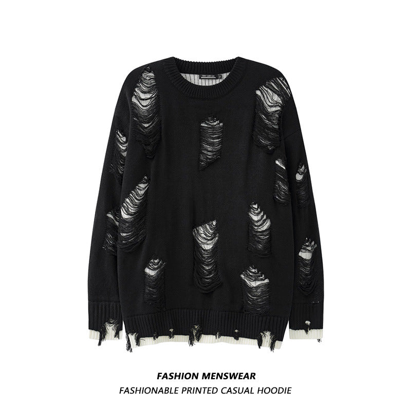 Couple Oversize Crew Neck Casual Sweater Couple